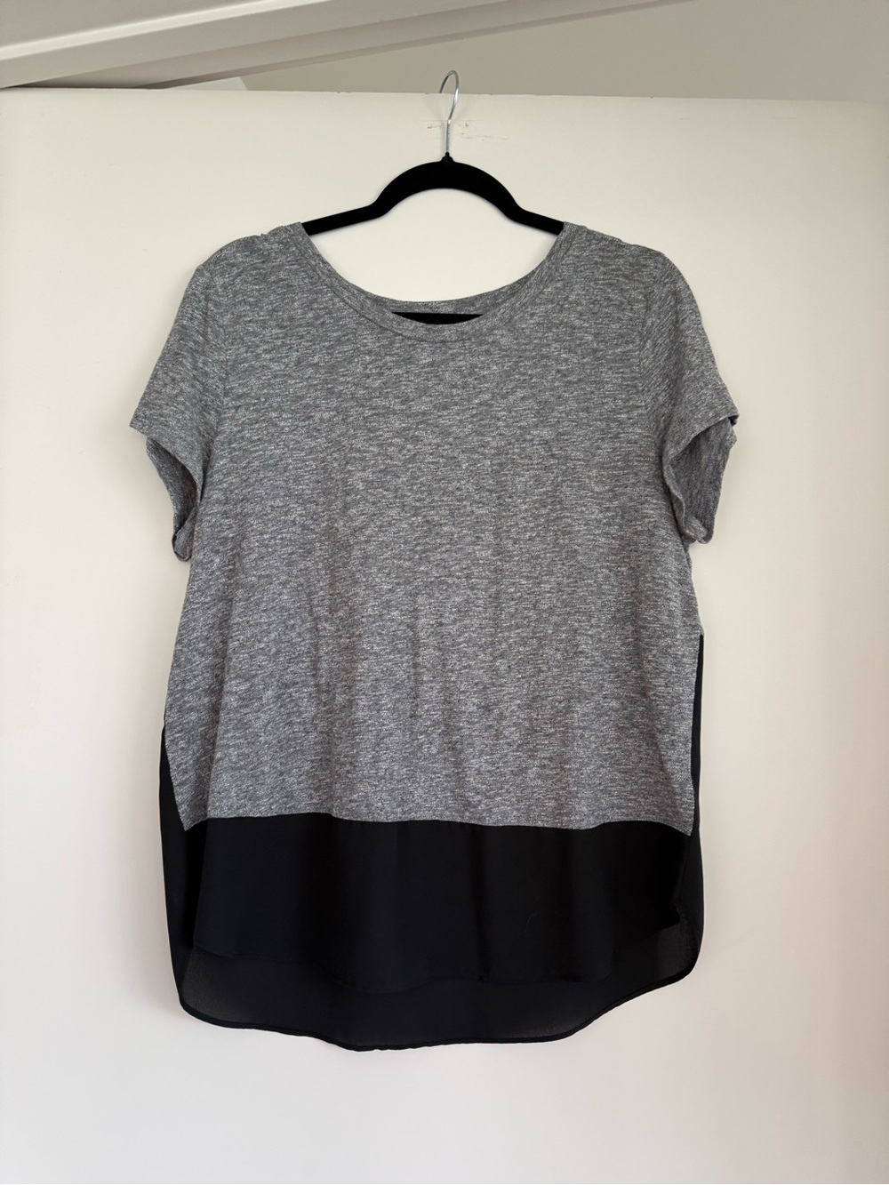 Express Gray Relaxed Fit Shirt – Size Large | Work & Casual